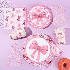 Ensembles de décoration de fête d'anniversaire sur le thème du nœud papillon&nbsp;ST-CJ0030-02