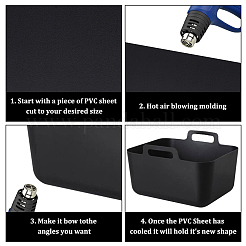 PVC-Folie für Messerscheide mit Gürtelclip&nbsp;AJEW-WH0541-17A