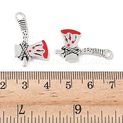 Pendentifs d'émail en alliage&nbsp;FIND-K024-03B-AS