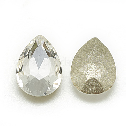 DIY spitzen zurück k9 Glas Strass Cabochons&nbsp;RGLA-T052-6x8mm-02