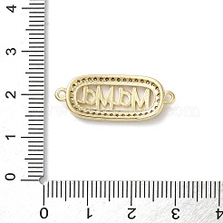 Maglie in ottone con micro pavè di zirconi trasparenti per la festa della mamma&nbsp;KK-M287-03G
