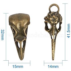 Pendente in lega stile tibetano&nbsp;PALLOY-PH0012-33