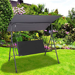 Regenfeste Gartensitzabdeckung aus Oxford-Stoff für den Außenbereich&nbsp;AJEW-WH20816-214B-01
