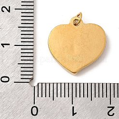 304 Edelstahl-Emaille-Anhänger&nbsp;STAS-B093-05G-02