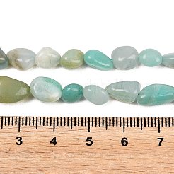 Pepitas amazonita naturales hebras de abalorios&nbsp;G-J335-31B