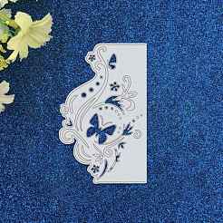 Blumenmuster Kohlenstoffstahl Schneidwerkzeuge Schablonen&nbsp;DIY-WH0170-010