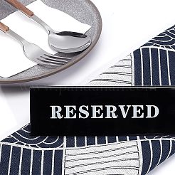 Cartel de tienda de mesa reservada de acrílico&nbsp;LS-AJEW-WH0251-39