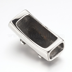 Charms scorrevoli in acciaio inossidabile chirurgico 316&nbsp;STAS-F133-76AS