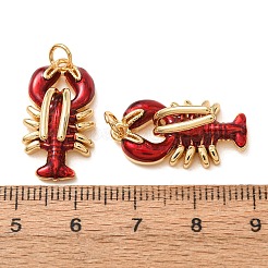 Ottone con pendenti smaltati&nbsp;KK-CBA2F11-09A-G