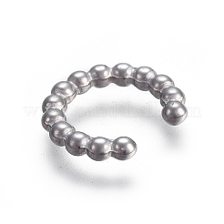 Orecchini/pendenti a clip in acciaio inossidabile 304 anti-ossidazione&nbsp;X-STAS-I117-13P