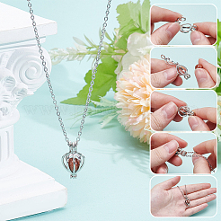 50 pendentif cage à perles en alliage&nbsp;FIND-DR0002-24B