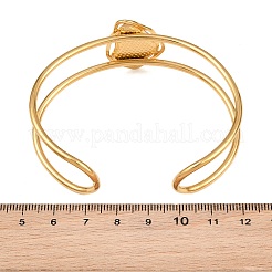 Brazaletes de acero inoxidable y latón&nbsp;SA-XCP0001-04