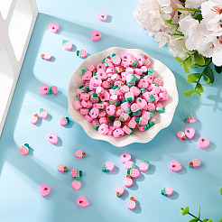200pcs 4 Arten handgemachte Polymer-Ton-Perlen&nbsp;CLAY-TA0001-81