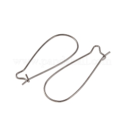 Accessoires de boucles d'oreilles fils avec cerceau rein&nbsp;EC221-B