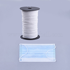 Flaches Nylon-Gummiband für Mundschutz-Ohrschlaufe&nbsp;OCOR-Q053-01