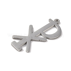 Pendentifs en acier inoxydable 304 anti-ternissement&nbsp;STAS-Z069-01P