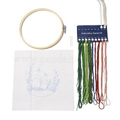 DIY Pilzmuster-Stickerei-Starter-Kits&nbsp;DIY-L068-01D