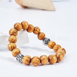 120 Stück Naturholzperlen&nbsp;WOOD-OC0001-83-LF