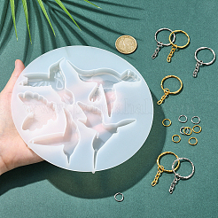 DIY Schlüsselbund machen Kits&nbsp;DIY-YW0018-54