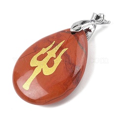 Pendentifs pierres précieuses naturelles mixtes&nbsp;G-F786-09B