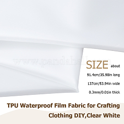 TPU wasserdichter Folienstoff zum Basteln von Kleidung zum Selbermachen&nbsp;AJEW-WH0596-804B-1