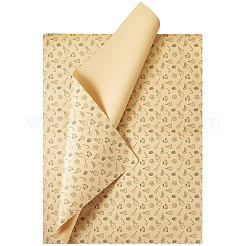 Papier d'emballage cadeau fleur&nbsp;DIY-TAC0020-52A