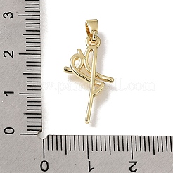 Messing Anhänger & Charms&nbsp;KK-CBAA632-01G