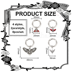 Dijes de zapatos de aleación gótica&nbsp;HJEW-GO00068