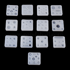 13 Stück 13 Stile Nailart-Silikonformen&nbsp;SIMO-TA0001-17