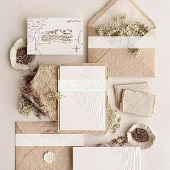 Buchumschlag aus Essigsäurepapier&nbsp;FIND-WH0161-87C