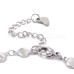 Bracelets à maillons en acier inoxydable 304 résistant au ternissement&nbsp;BJEW-I295-16P