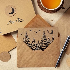 PVC-Plastikstempel&nbsp;DIY-WH0167-57-0411
