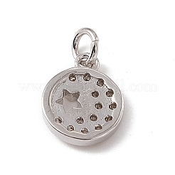 Ottone micro spianare fascino zirconi&nbsp;ZIRC-F132-91P