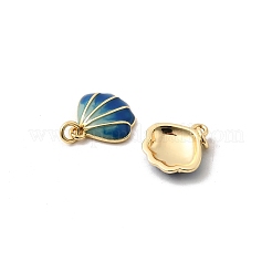 Messing Emaille Anhänger / charms&nbsp;KK-H002-35G-02-RS