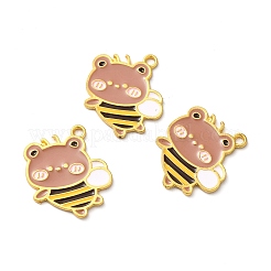 Crémaillère placage pendentifs en émail d'alliage&nbsp;ENAM-F146-05G