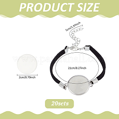 DIY-Sets zur Herstellung von Wildlederarmbändern&nbsp;DIY-ME0001-27