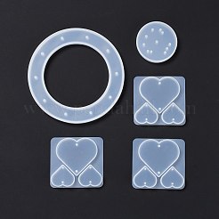 Bausätze für Herz-Windspiele zum Selbermachen&nbsp;DIY-C054-12