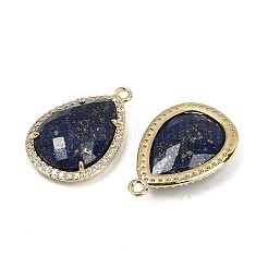 Gefärbte natürliche Lapislazuli-Anhänger mit Facettenschliff&nbsp;G-I382-05G-07