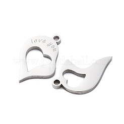 Ciondoli divisi in acciaio inossidabile 304&nbsp;LS-STAS-H235-03C-P