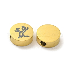 Halloween-Thema 304 Edelstahlperlen&nbsp;LS-STAS-M069-01O-G
