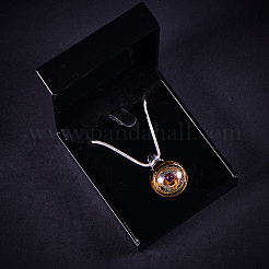 DIY Schmuck Galaxie Universum Ball Halsketten machen&nbsp;DIY-BC0009-20B