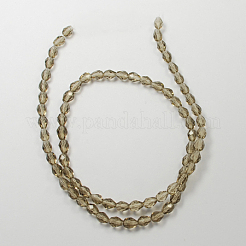 Chapelets de perles en verre&nbsp;GLAA-R024-6x4mm-19