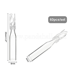 60 flacon d'échantillon en verre et en plastique&nbsp;TOOL-OC0001-42