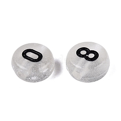 Perline acriliche trasparenti luminose&nbsp;TACR-Q013-06A