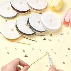 DIY Halsketten Schmuckherstellungsset&nbsp;DIY-YW0009-35