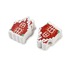 Weihnachtsmotiv Schima Holzperlen&nbsp;WOOD-F018-07