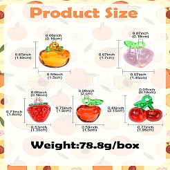 Pendenti acrilici 30pz 5 stili&nbsp;MACR-CJ0002-11