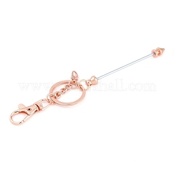 Portachiavi in metallo con perline&nbsp;KEYC-D288-02RG