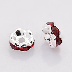 Perline distanziatori strass in ottone&nbsp;RB-A014-L5mm-21S-NF