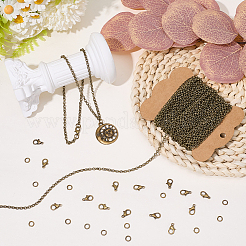 DIY-Sets zur Herstellung von Eisenketten und Halsketten&nbsp;DIY-SC0029-14A